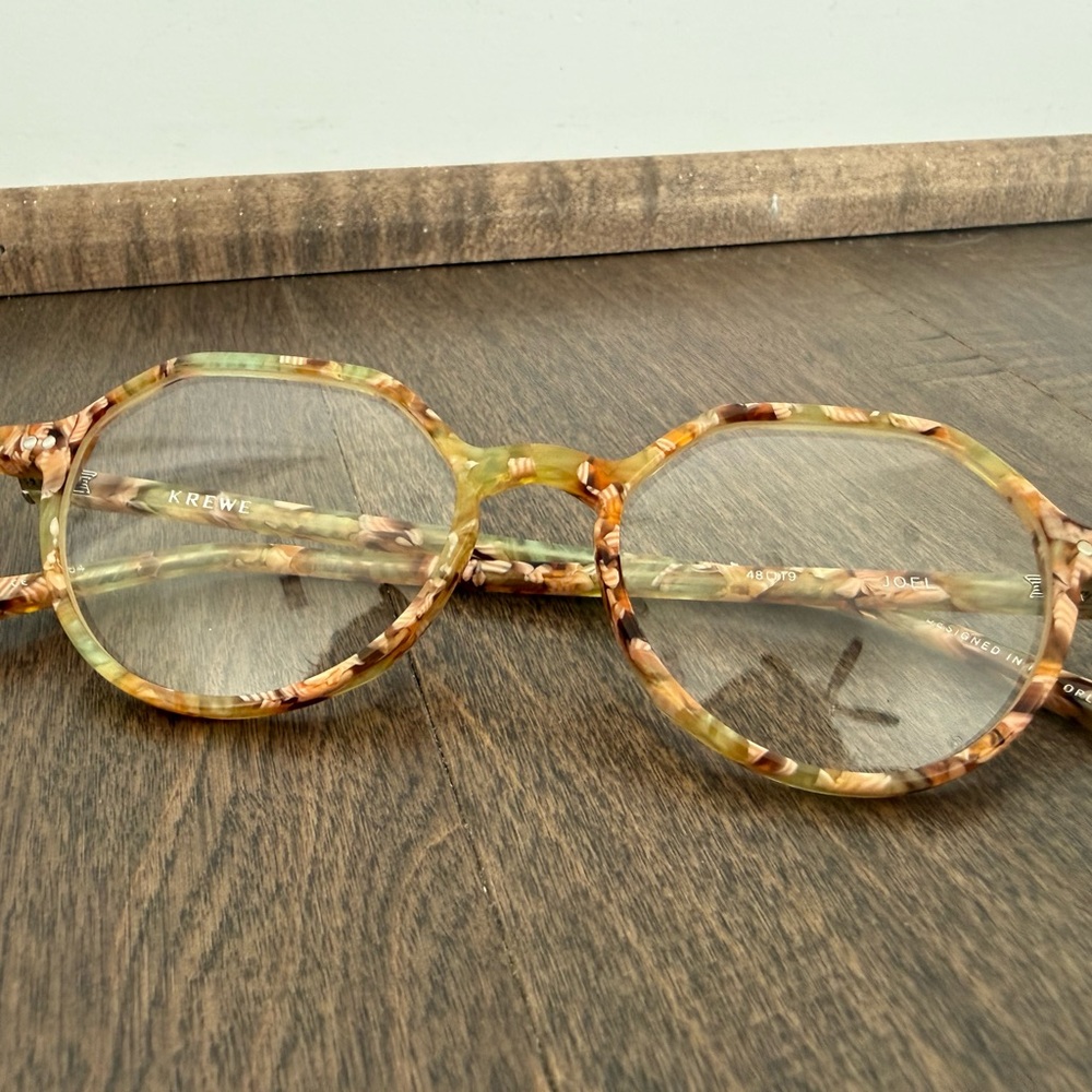KREWE Multi-Tone Round Glasses